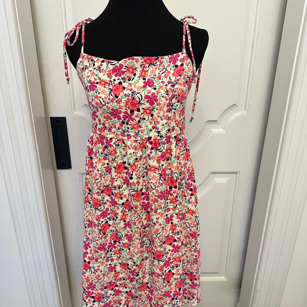 Altar’d State Floral Spaghetti Strap Flowy Dress Fit and Flare NWOT